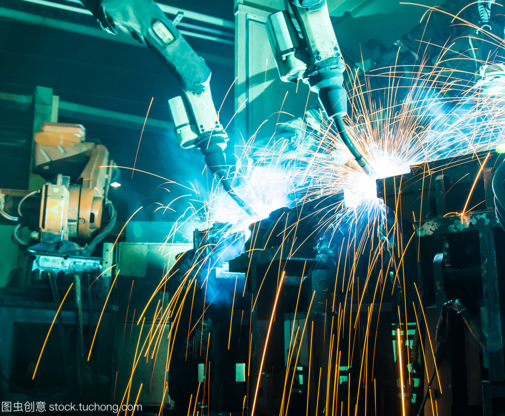 焊接机器人在汽车工业